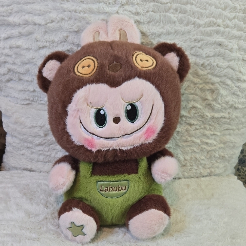 New Brown and Green Plush Toy